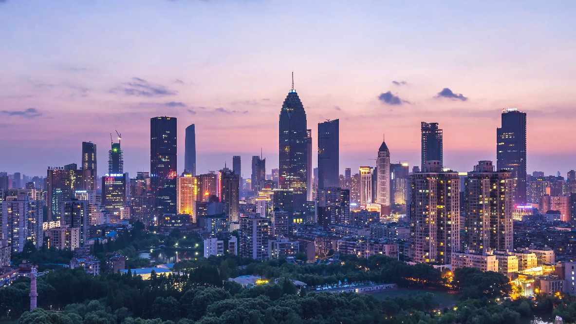 武汉城市地标航拍