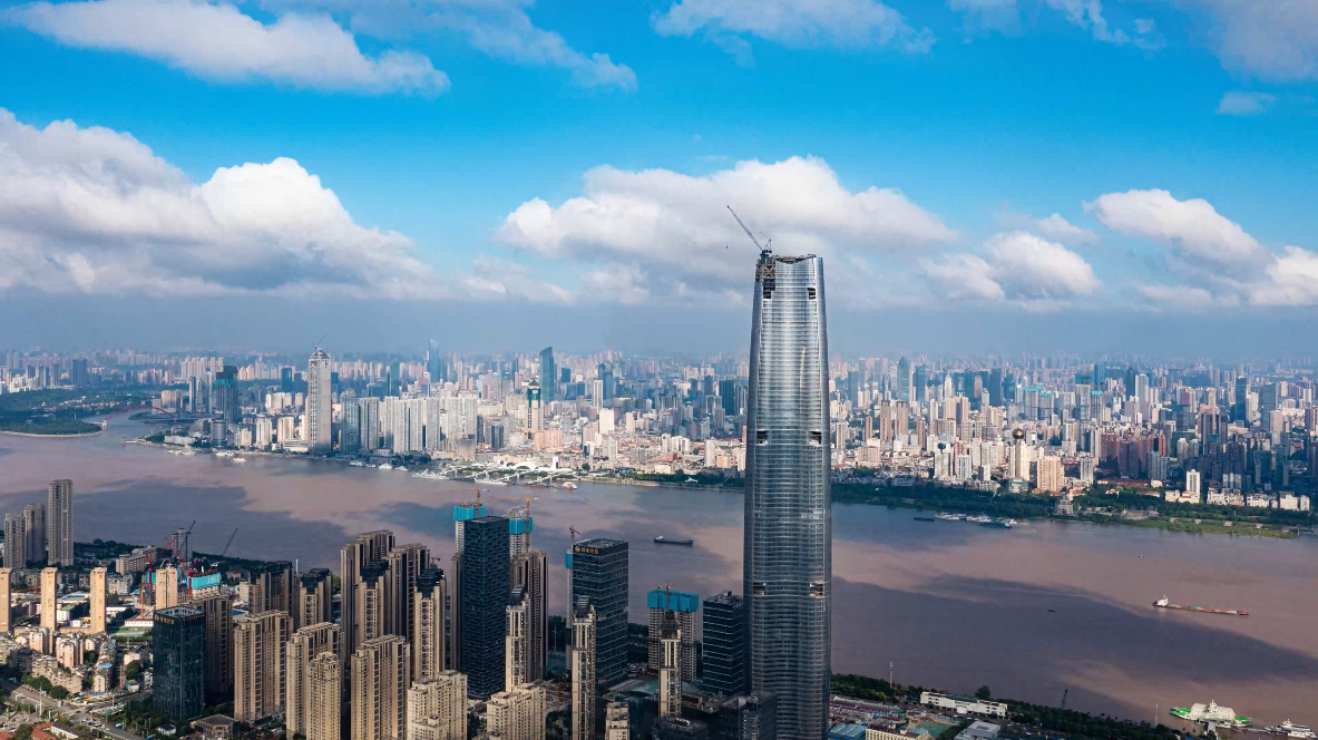 武汉高空延时航拍