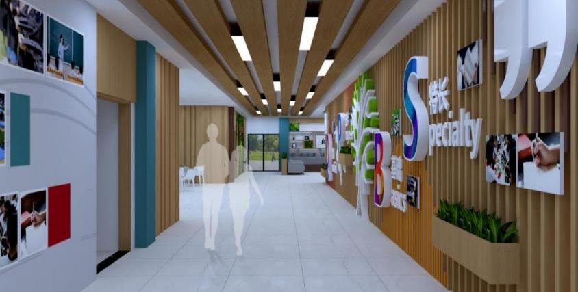 开发区一高中 “综合楼校园文化”